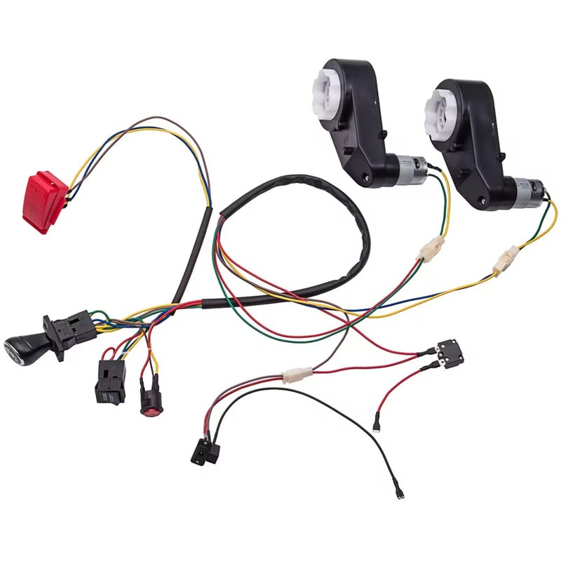 weelye Children Electric Car DIY Accessories Wires and Gearbox,Self-Made Toy Car of Partsï¼Œ for Electric Car Kids Ride on Toys - Image 1